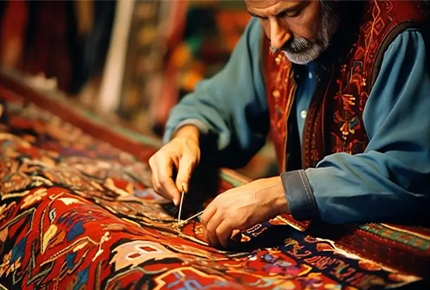 Unique business model for a carpet exporter