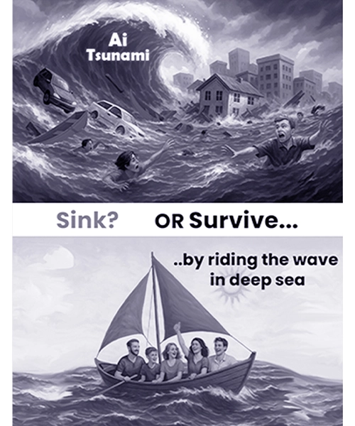 Surviving the AI Tsunami and Building Human Centric Technologies